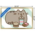 thumbnail image 3 of Pusheen - Food Wall Poster, 22.375" x 34", Framed, 3 of 3