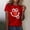 Red, variant on GZWYHT Womens Boat Neck Short Sleeve,Fitted Compression Summer Trendy Casual Shirts Ruched Side Fitted T-Shirt Slim Fitted Modal Basic Tee Fitted Double Lined Top