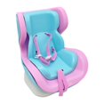thumbnail image 1 of Asiento para muñecas de coche, adorno para coche, bonito, divertido, fácil de instalar, decorativo, creativo. Rosa Azul, 1 of 9