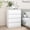 4 Drawer-White, variant on Spaco 3 Drawers Dresser, 24" Tall Modern Chest of Drawers, Wood Drawer Organizer for Bedroom, Living Room, Hallway, Entryway, Black
