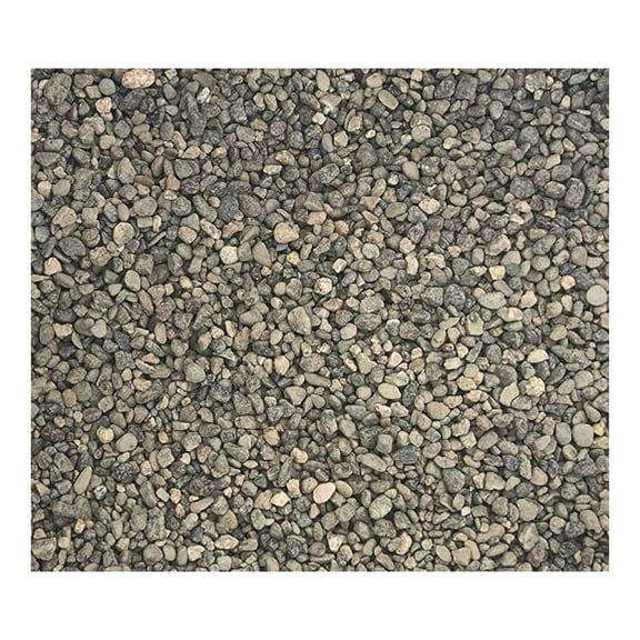 40 lb Grey Pea Gravel - Landscape Rocks - Drainage Rock - Gardening - Average Size 3/8 inch - 1/4 inch Stone