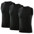 thumbnail image 2 of YUSHOW Youth Boys Girls Compression Tank Tops Athletic Sleeveless Shirt Undershirts Workout Base Layer Vest, 2 of 7