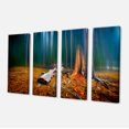 thumbnail image 2 of Blue Forest le Matin Brumeux - Impression sur Toile Paysage, 2 of 3