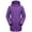 Purple, variant on Women's Plus Size Puffer Jacket Quilted Winter Coat Warm Hooded Winter Jacket Parkas Outerwear Purple M