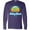 Purple, variant on Inktastic Summer Enjoy the Sunshine Delray Beach Florida in Blue Long Sleeve T-Shirt