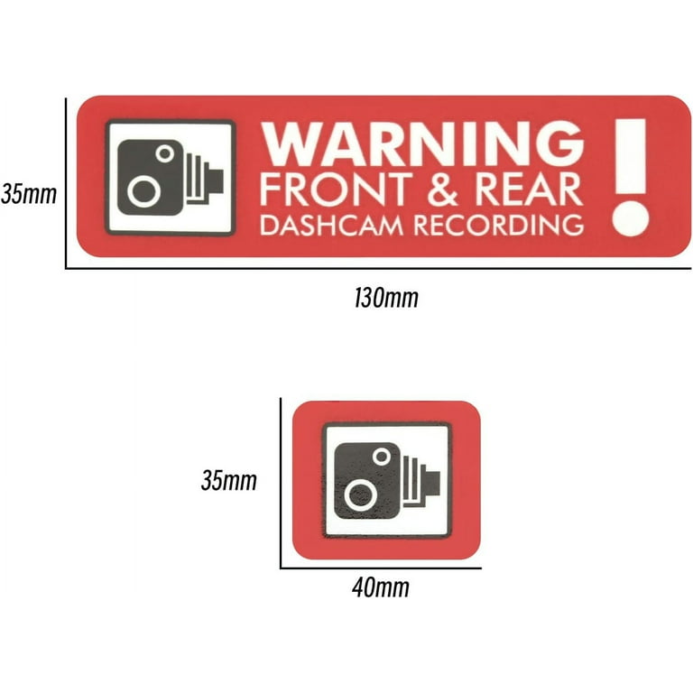 CCTV In Operation Sticker Sign &ndash; Arabic &amp; English Warning Decal &ndash;20 X 15 Cm 5 Pcs