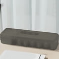 thumbnail image 4 of Tumotour Countertop Hub Charger Cable Organizer Desktop Cable Organizer Cable With Cover Data Cable Storage Box, 4 of 6