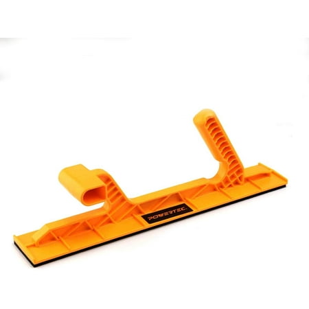 UPC: 0843441105947 | POWERTEC 71451 Deluxe Push Block for Router Tables  Band Saws & Jointers  Dual Ergonomic Handles w/Max Grip  Hand Protection for Woodworking  Safety for Woodworkers – 1 Pack