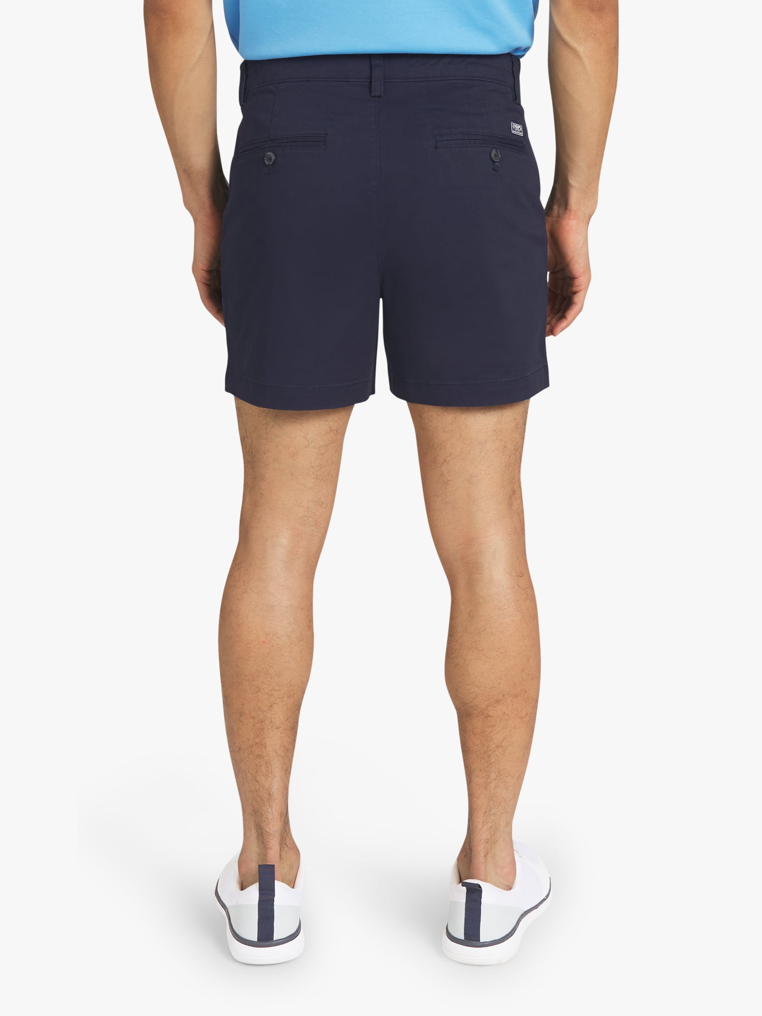 Chaps Men's & Big Men's Flat Front Shorts, Sizes 30-42, 5" Inseam