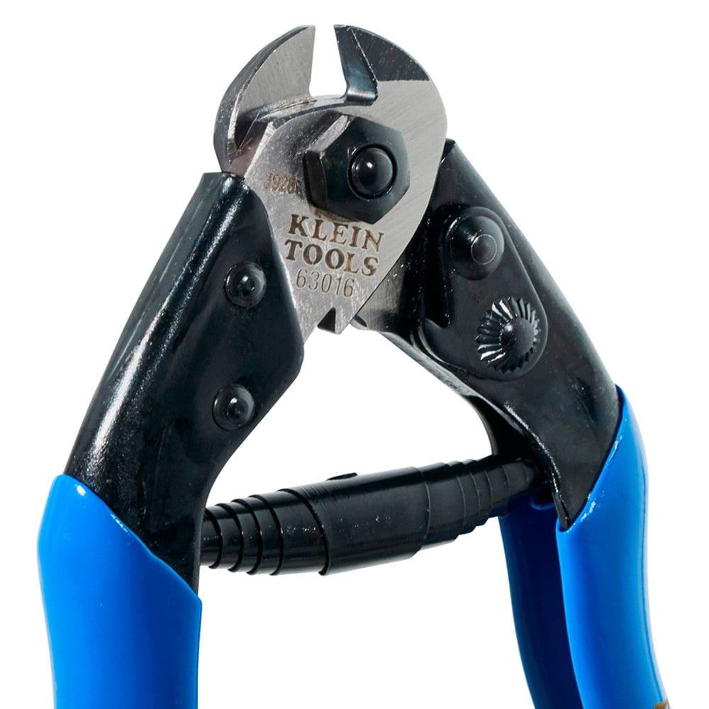 Klein Tools Heavy-Duty Cable Cutter, Blue, 7 1/2-Inches