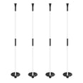 thumbnail image 1 of KINGTOP Poste de Fibra de Vidrio para Bandera de Golf de 90 cm – Paquete de 4, 1 of 9