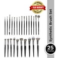 thumbnail image 1 of Pac Synthetic Series Brush Set (25 Brushes) - (Green), 1 of 4