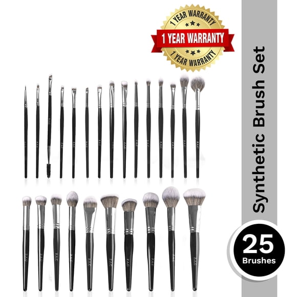 Pac Synthetic Series Brush Set (25 Brushes) - (Green)
