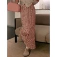 thumbnail image 5 of LMLYSoH Women Long Skirt, Elegant Elastic Waist Shiny Sequins Casual Skirt Streetwear for Daily, 5 of 9