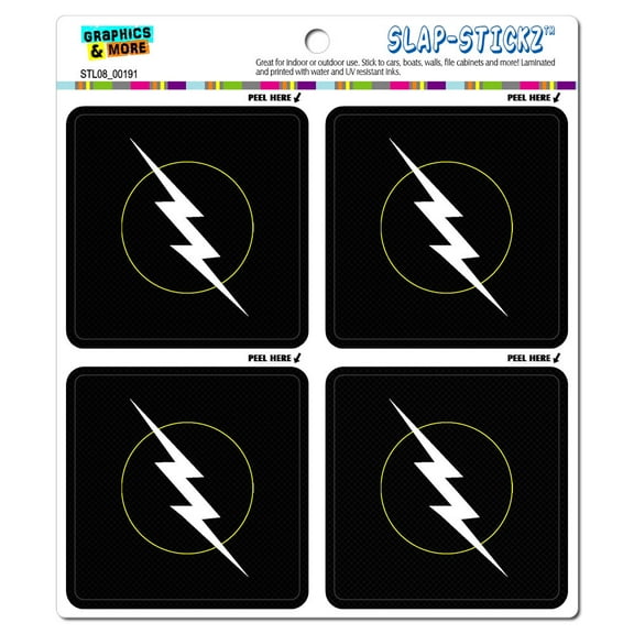 Lightning Bolt SLAP-STICKZ(TM) Premium Sticker