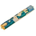 thumbnail image 4 of Matashi Hand Painted 5.5" Blue and Ivory Enamel Jerusalem Cityscape Mezuzah Embellished w/ a Star of David and fine, 4 of 7