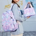 thumbnail image 2 of HIPYLO Leather Backpack for Women Grey Backpack Purse for Large Size Nurse Backpack for Work Nursing Bag Womens Bag Cute Bags Women Bookbag, One Size, 2 of 5