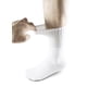 thumbnail image 3 of 6 Pares de Calcetines Deportivos Casuales de Algodón para Hombre, de Color Blanco, Talla 10-13, 3 of 5