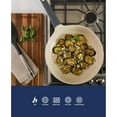 thumbnail image 6 of 12-Inch Cast Aluminum Frying Pan with PFA Free Ceramic Nonstick Interior - Induction Compatible - Grey, 6 of 6