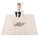 thumbnail image 5 of Baby Splat Mat Antideslizante para Debajo de la Silla Alta Alfombrilla Impermeable Lavable para Derrames Protector contra Salpicaduras de Suelo Alfombrilla de Juego Portátil ANGGREK Otros, 5 of 8