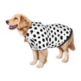 thumbnail image 7 of Dog Hoodie Pet Clothes Black Polka Dot Pattern Sweater Sweatshirts Pullover Coat for Large Medium Dogs XX-Large, 7 of 7