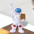 thumbnail image 2 of simhoa Figurine Astronaute Moderne Statue en Résine Modèle d'Espace Bleu, 2 of 8