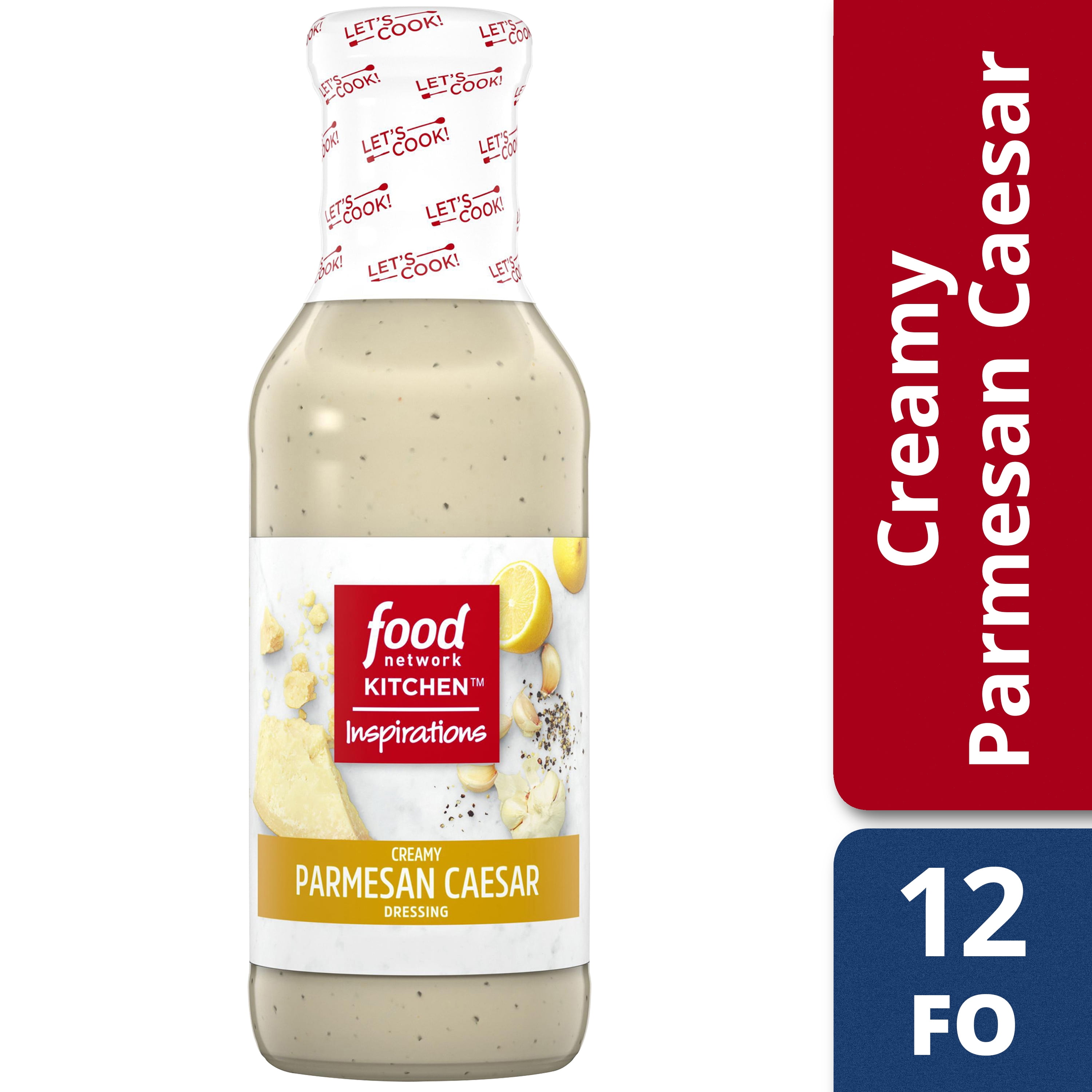 (2 Pack) Food Network Kitchen Inspirations Creamy Parmesan Caesar