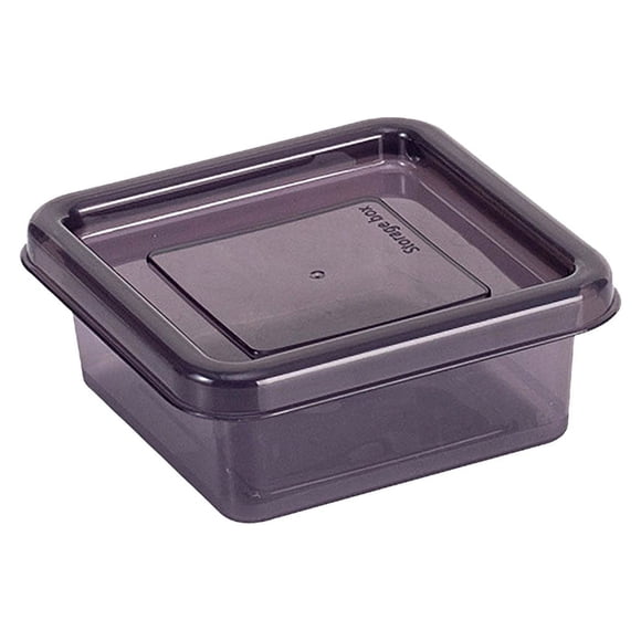 Contenedor de alimentos | Recipientes herméticos de plástico aptos para congelador y microondas para carne, verduras y comidas preparadas | Caja organizadora transparente con tapa de seguridad