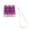 Purple transparent, variant on 9 Key Led Light Mechanical Keyboard Switches Tester Stress Relief Keycaps