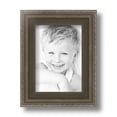 thumbnail image 2 of ArtToFrames 5x7 Inch Muted Silver Picture Frame, This Silver Wood Poster Frame is Great for Your Art or Photos, Comes with Regular Glass (4626), 2 of 8