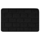 thumbnail image 1 of REGALWOVEN Alfombrilla de baño de espuma viscoelástica, alfombra de baño suave y absorbente, antideslizante, gruesa, de secado rápido, color negro 16" x 24", 1 of 6