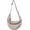 Gray, variant on Unisex Messenger Bag Women's Men's Crossbody Bag Korean Version Simple Solid Color Dumpling Bag Large Capacity Couple Bag