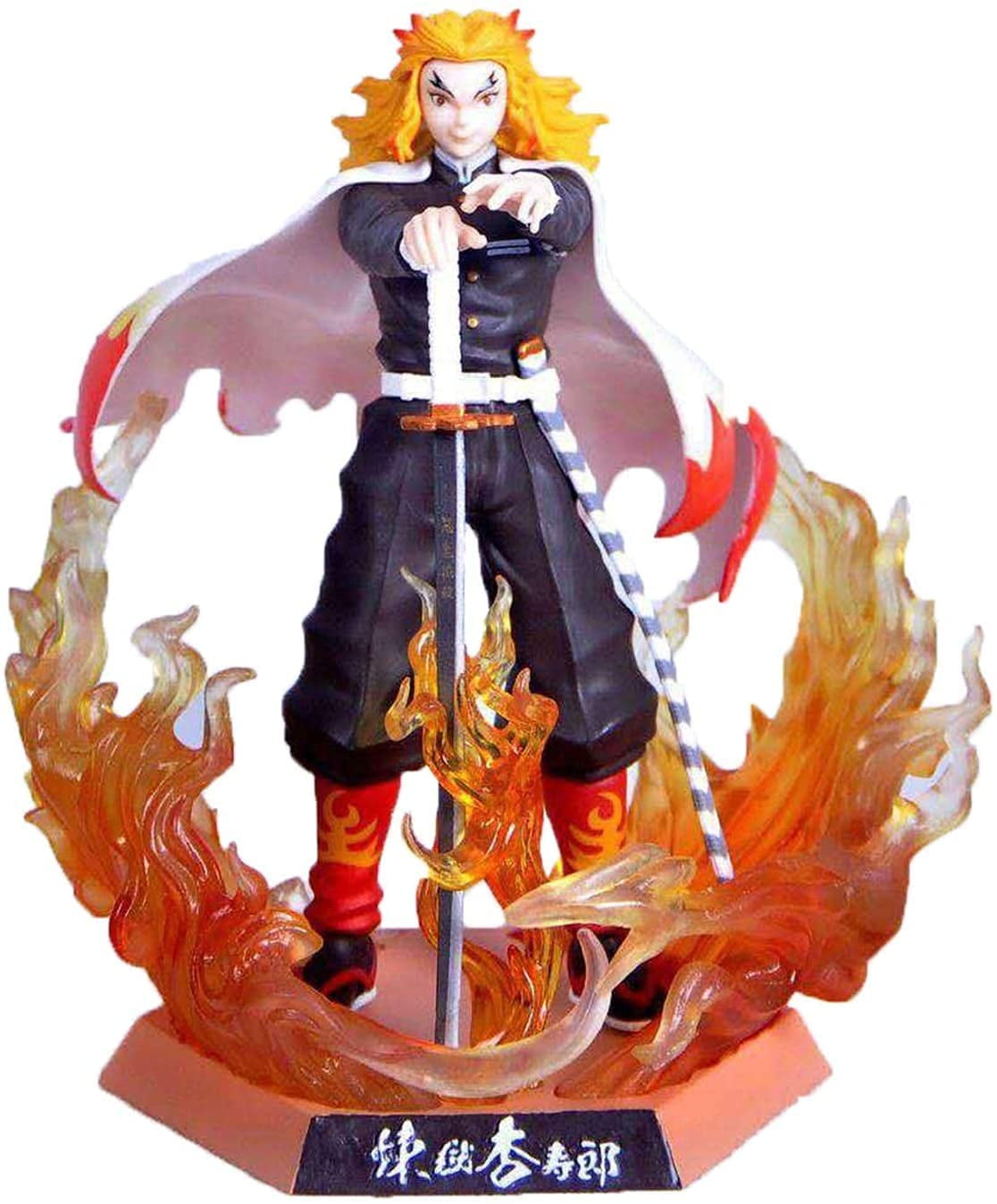 Demon Slayer Rengoku Kyoujurou Anime Figure Replaceable Head Pvc Action Figure Collection Model Toy For Kids Decoration Walmart Com