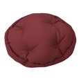 thumbnail image 4 of Silla de material cuero Sintético Macarena Protectores De Asiento Cubierta De Taburete Borgoña 40x10cm, 4 of 8