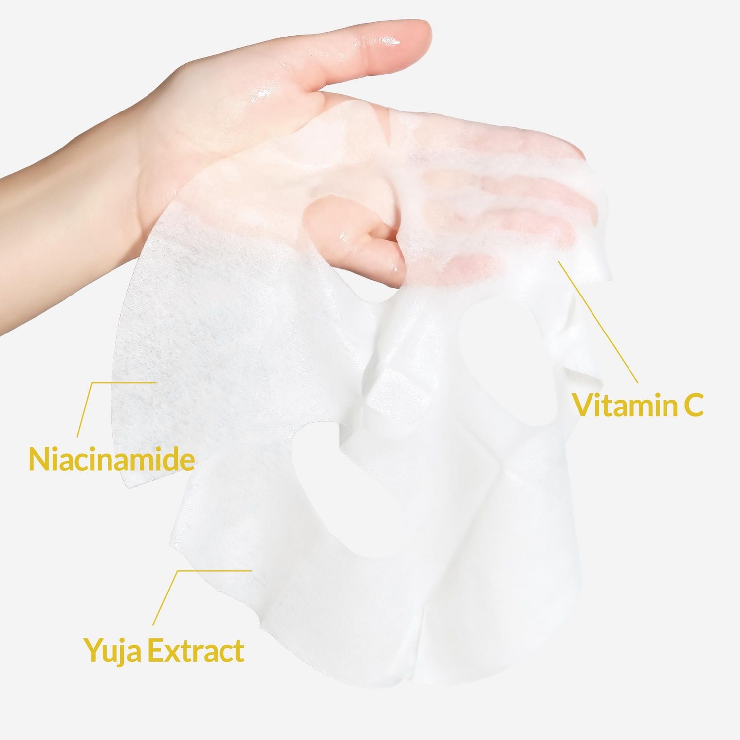 Soo'AE Vitamin C + Niacinamide Brightening Serum Mask, Volume : Net 0.81 OZ. / 23 g