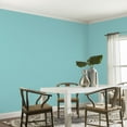 thumbnail image 6 of Glidden One Coat Aqua Fiesta / Blue Eggshell Interior Paint with Primer, 1 Quart, 6 of 13