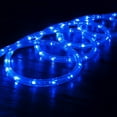 thumbnail image 4 of WYZworks 216LEDs, 20ft Blue LED Rope Light, Connectable Outdoor Permanent Waterproof Accent Exterior Lighting, PVC Case, ETL Certified, for Holiday, Backyard Patio, Home Garden, Decorative, 4 of 7