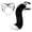 Black White, variant on Slccxzc 2Pcs/Set Cat Shape Ears Headband Set with Long Tail for Animal Theme Party