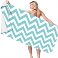 thumbnail image 2 of Beach Towel Sand Free Microfiber Beach Blanket Towel for Pool Gym, 2 of 6