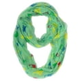thumbnail image 5 of Peach Couture Stunning Colorful Lightweight Vintage Owl Print Infinity Loop Scarf, 5 of 8