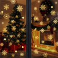thumbnail image 1 of Pegatinas decorativas, pegatinas navideñas de copos de nieve, pegatinas navideñas para ventanas para artículos del hogar Pegatinas navideñas (145) ER, 1 of 5