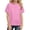 #A06-Pink, variant on XADYUY Girls Tshirts 8-10 Years Old Crewneck Bownot Tshirt Loose Short Sleeve Girls Shirts Summer Dressy Cotton Tops,Black,7-8Years