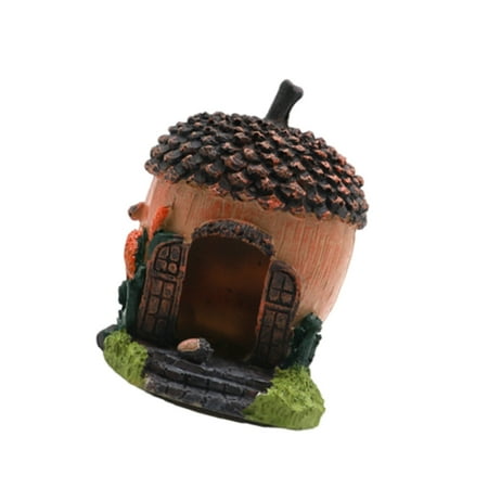 Breeding Crafts Aquariums Landscape Pinecone House Fish Tanks Landscaping