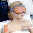 thumbnail image 3 of 3D Eye Mask for Sleeping Hot Compress Massage Blindfold Night Sleep Mask Block Out Light for Women Men Eye Cover, 3 of 5