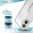 thumbnail image 2 of Funda de teléfono Speck Clear GemShell Grip para iPhone 16, 2 of 6