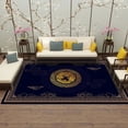 thumbnail image 3 of Beijing Style Carpets for Living Room Coffee Table Chinese Style Large Area Rugs for Bedroom Bedside  Study Non-slip Floor Mat My Lux Decor Round, 3 of 17