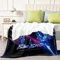 thumbnail image 4 of Blue Beetle Blanket for Boys Girls Lightweight Kids Throw Blanket Cute Soft Blankets Flannel Plush Blankets Gifts 50x60in, 4 of 7