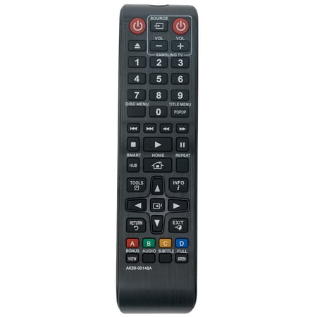 AK59-00148A Replace Remote for Samsung BD-E5500 BD-ES6000 BD-ES6000E BD-E6100