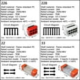 thumbnail image 6 of Mini Quick-Connect Terminal Block AWG 18-12 Compact, Push-In Conductor Terminal Block, Connector Junction Box, 6 of 6