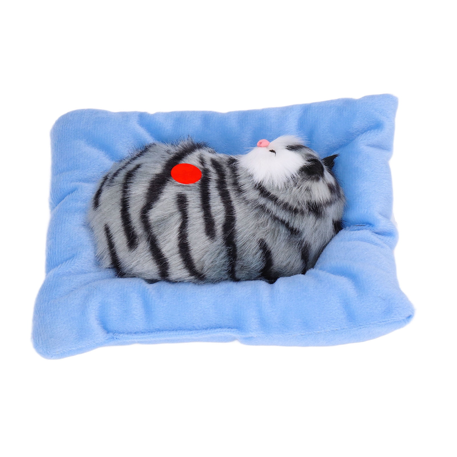Domqga Sleeping Cat Toy, Simulation Fake Cats Lifelike Interactive